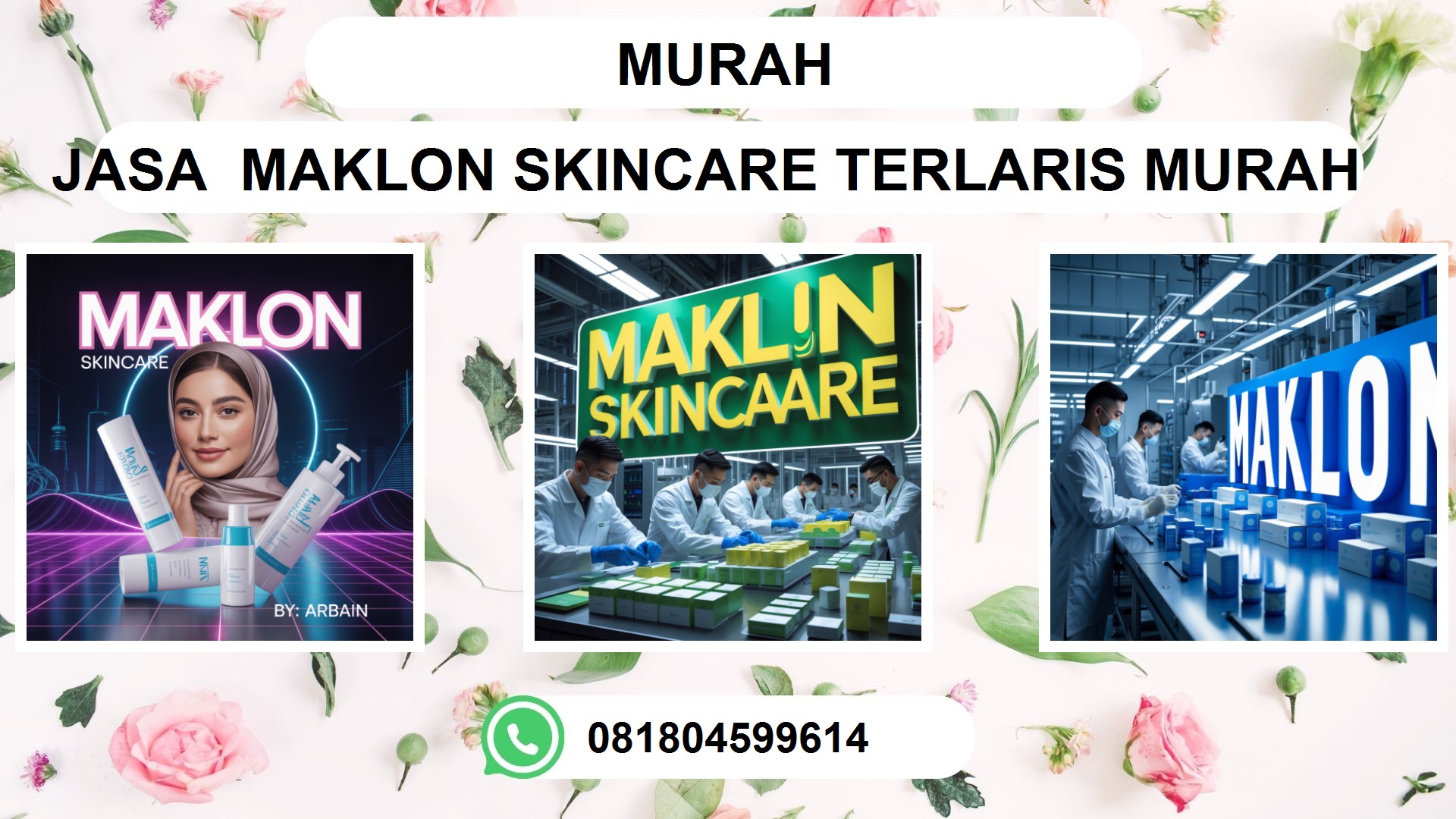 Pabrik Maklon Kosmetik Murah - Alasan Kenapa Harus Memilih Ini