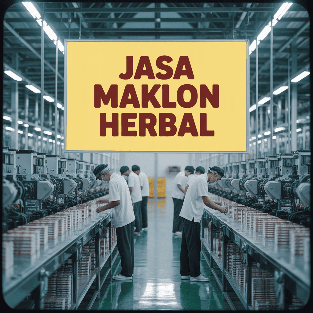 Jasa Maklon HERBAL Terpercaya untuk Merek Anda