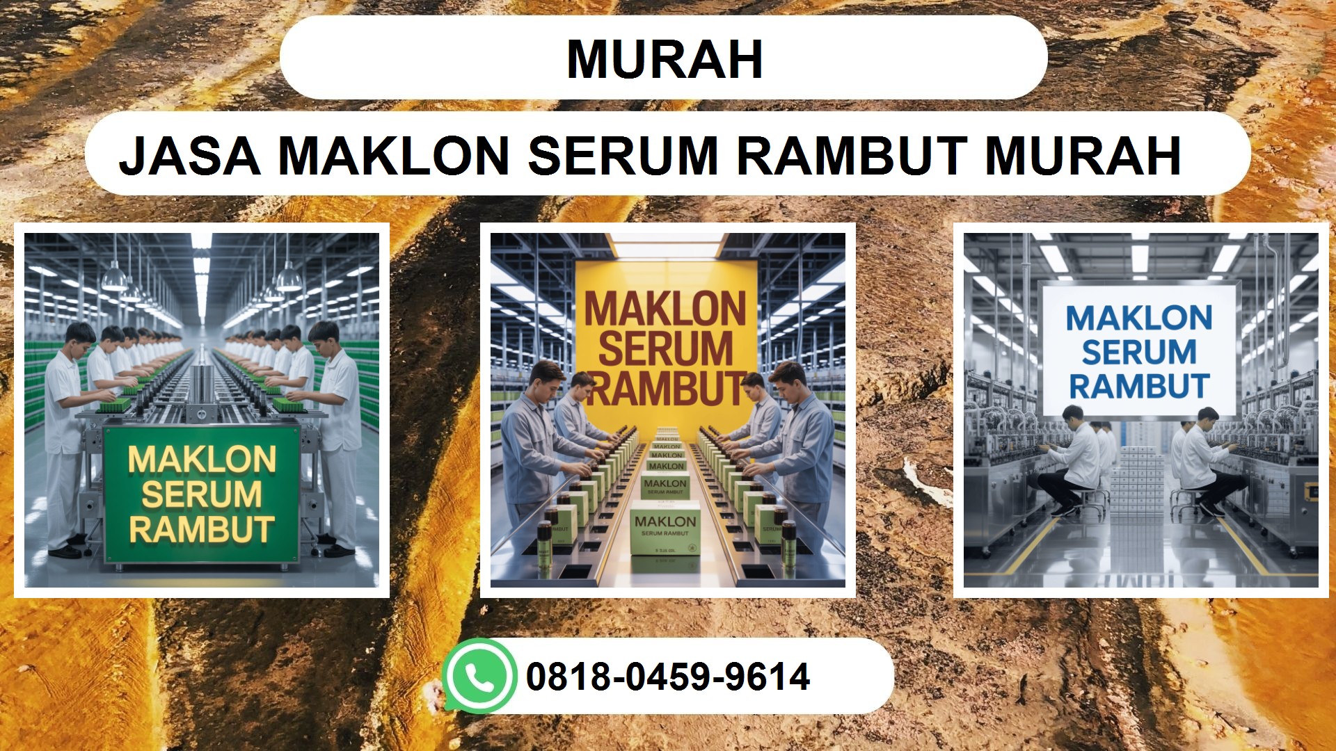  Artikel Jasa Maklon SERUM RAMBUT Terlaris Murah - Testimoni & Pengalaman Pelanggan