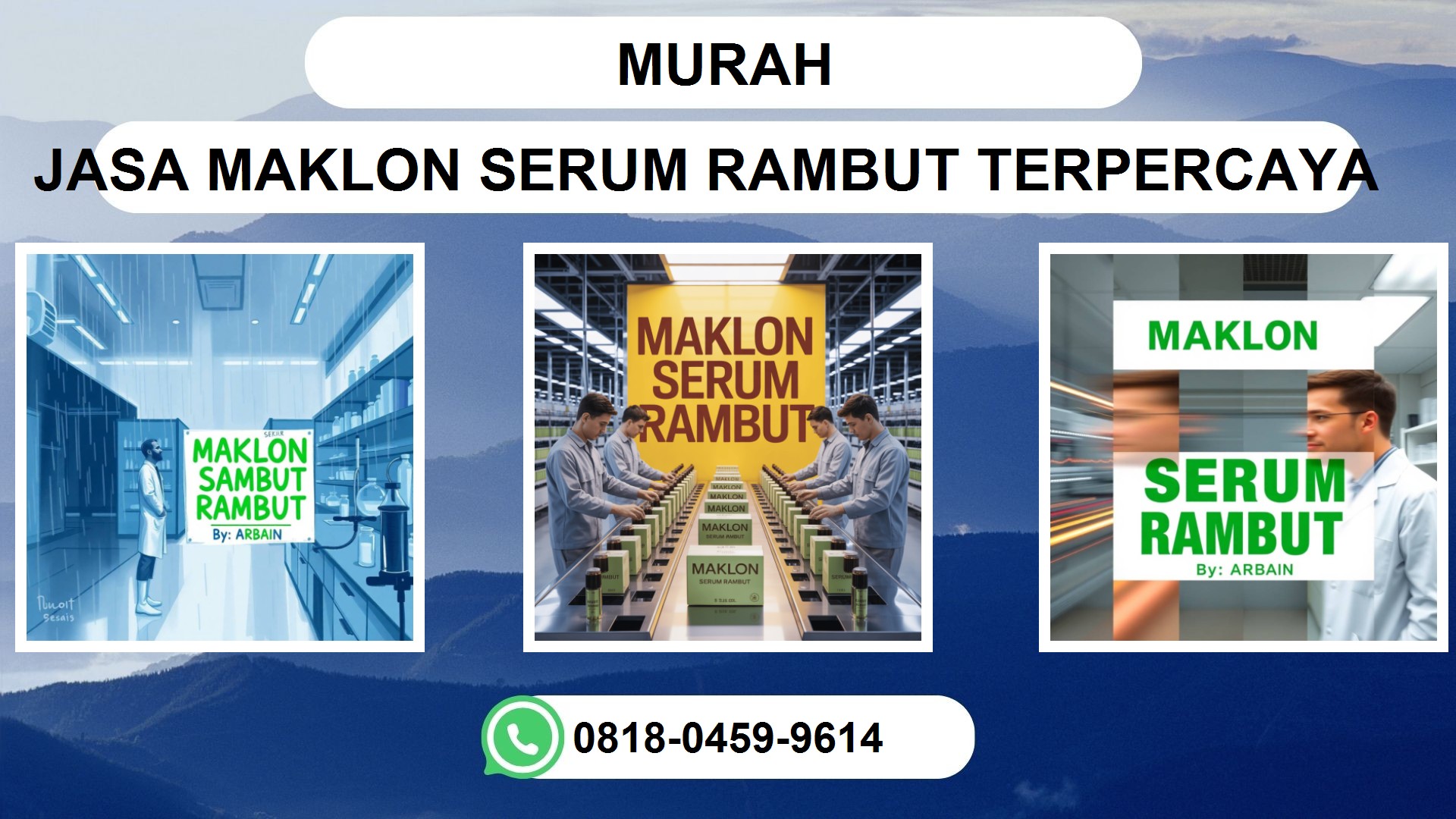 Maklon Serum Rambut Murah Solusi untuk Bisnis Skincare Anda