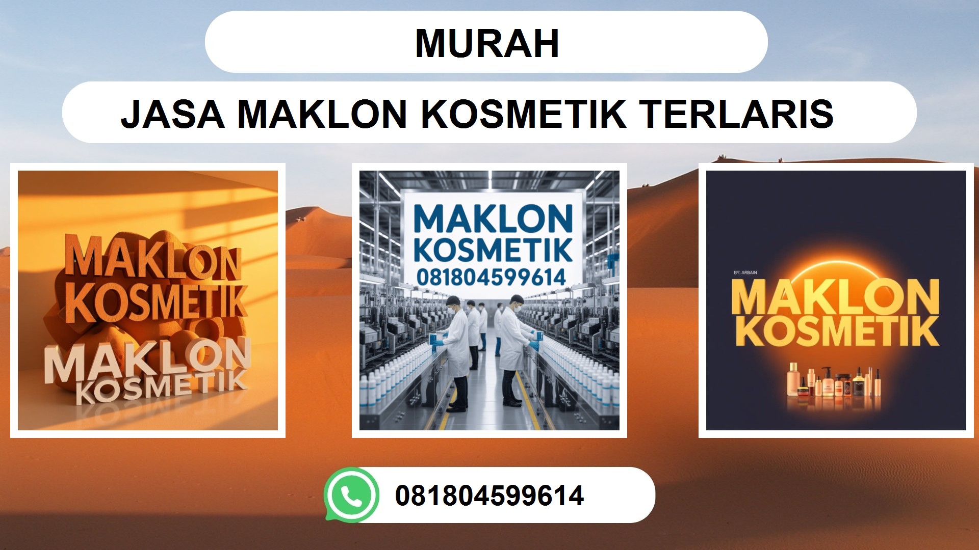 Pabrik Maklon Kosmetik Murah Solusi Unggulan untuk Brand Owner