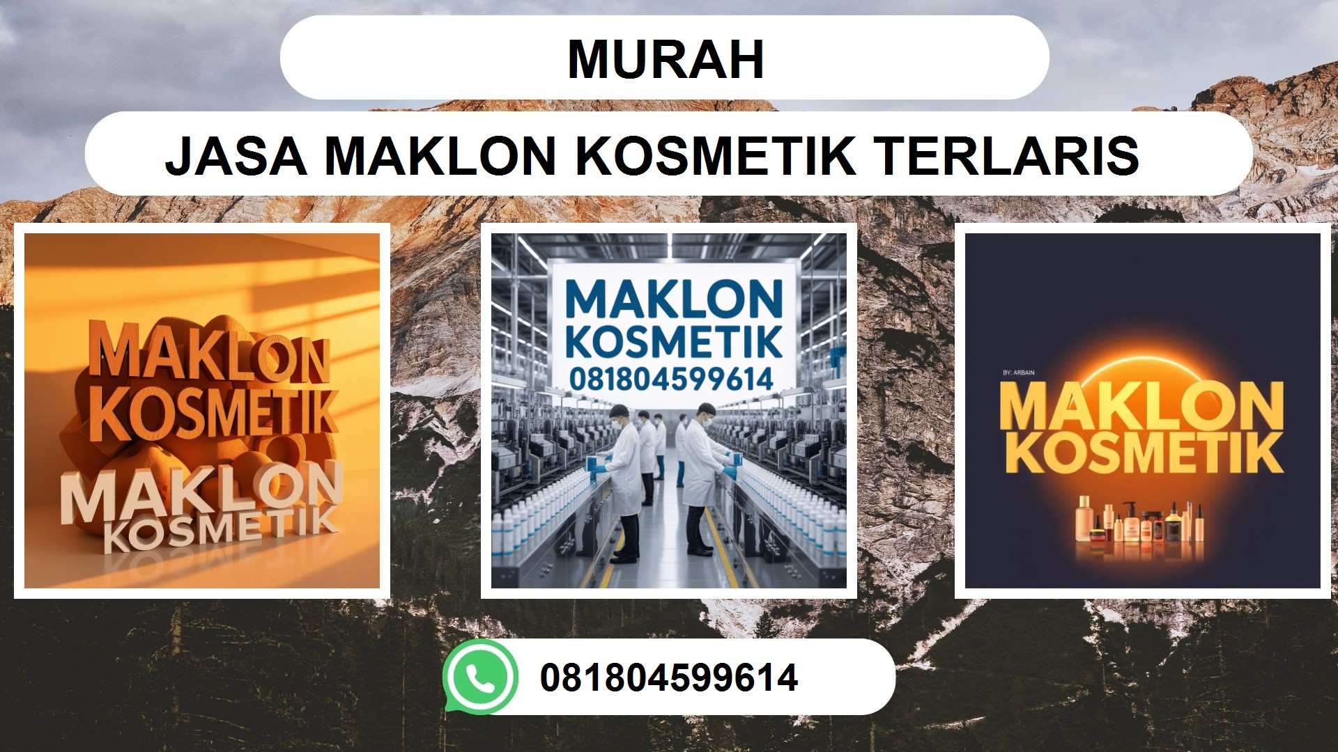Pabrik Maklon Kosmetik Murah Solusi Unggulan untuk Brand Owner