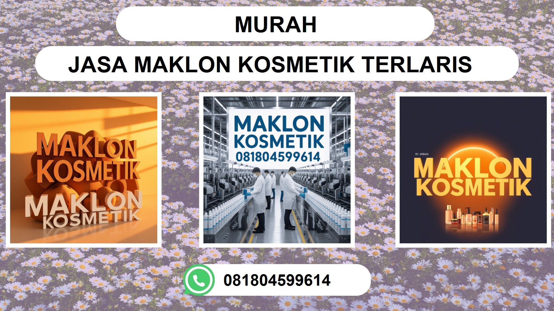Jasa Maklon Kosmetik Murah Membantu Merek Anda Tumbuh dengan Lebih Efektif
