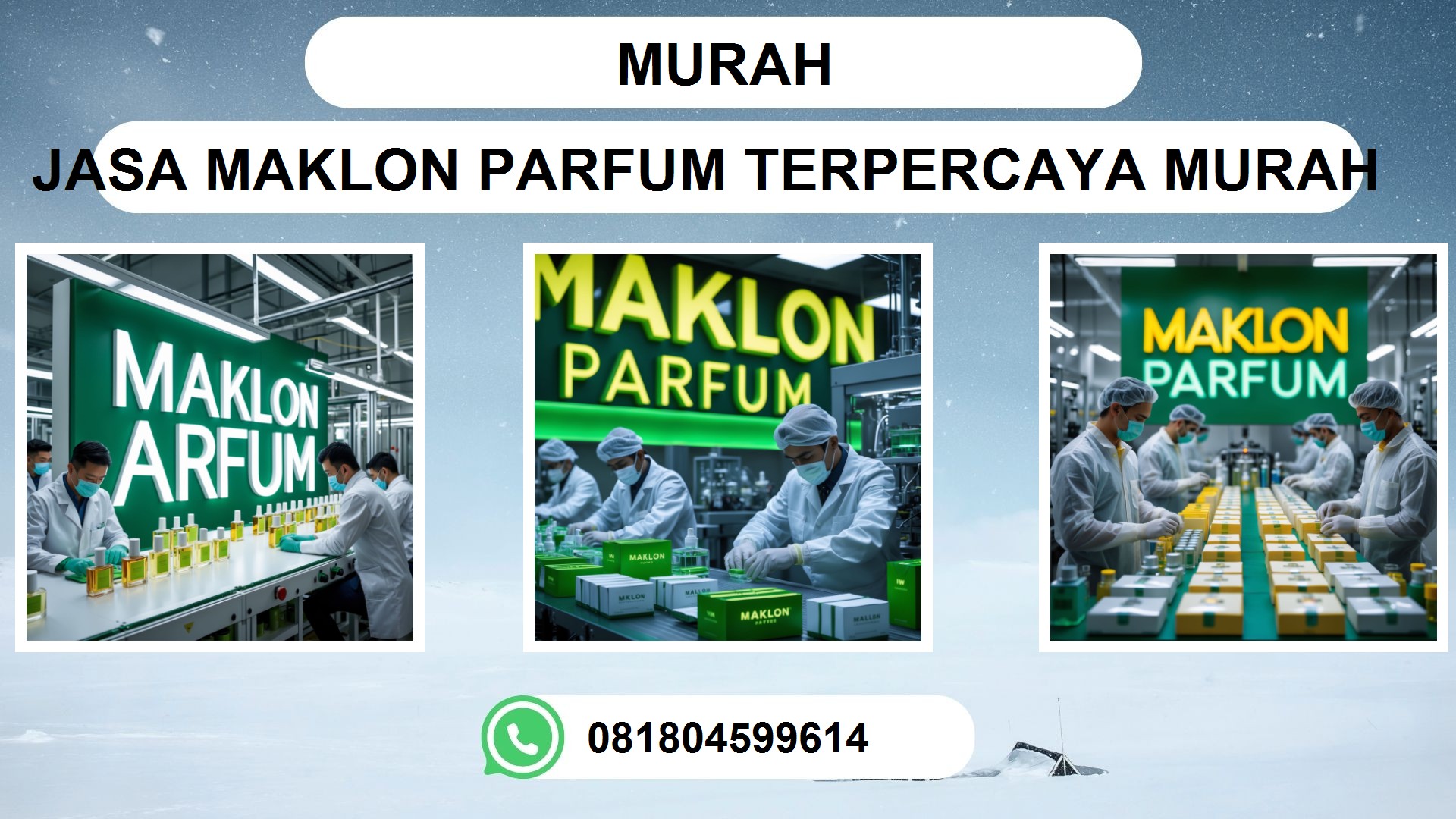 Jasa Maklon Parfume Terpercaya di Indonesia