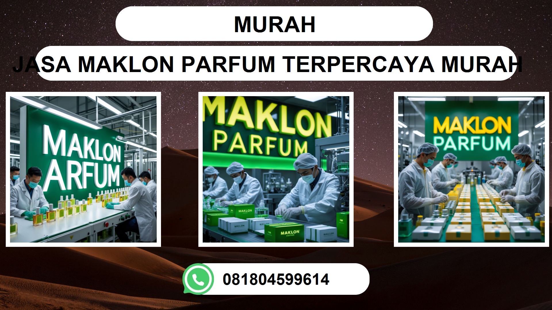 Jasa Maklon Parfume Terpercaya di Indonesia