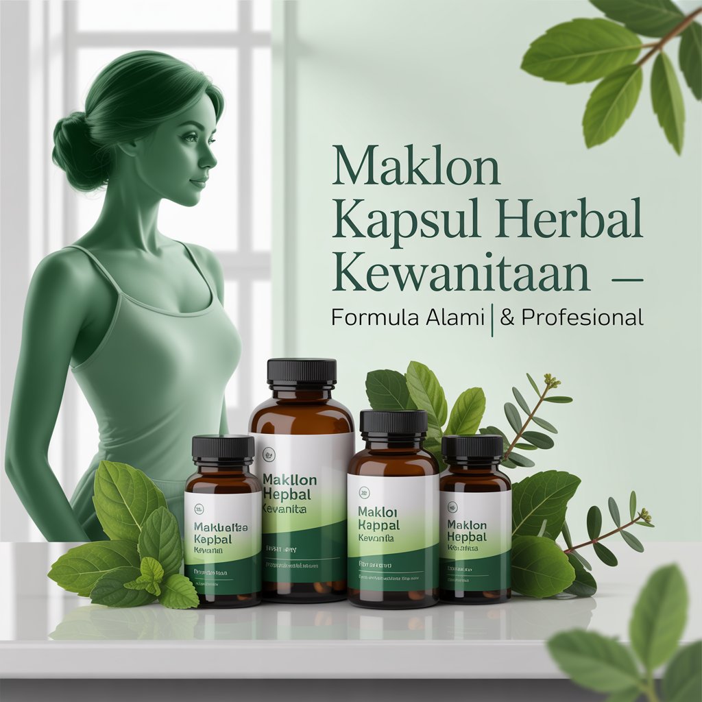Maklon Kapsul Herbal untuk Mengatasi Keputihan dan Bau Tak Sedap Secara Alami