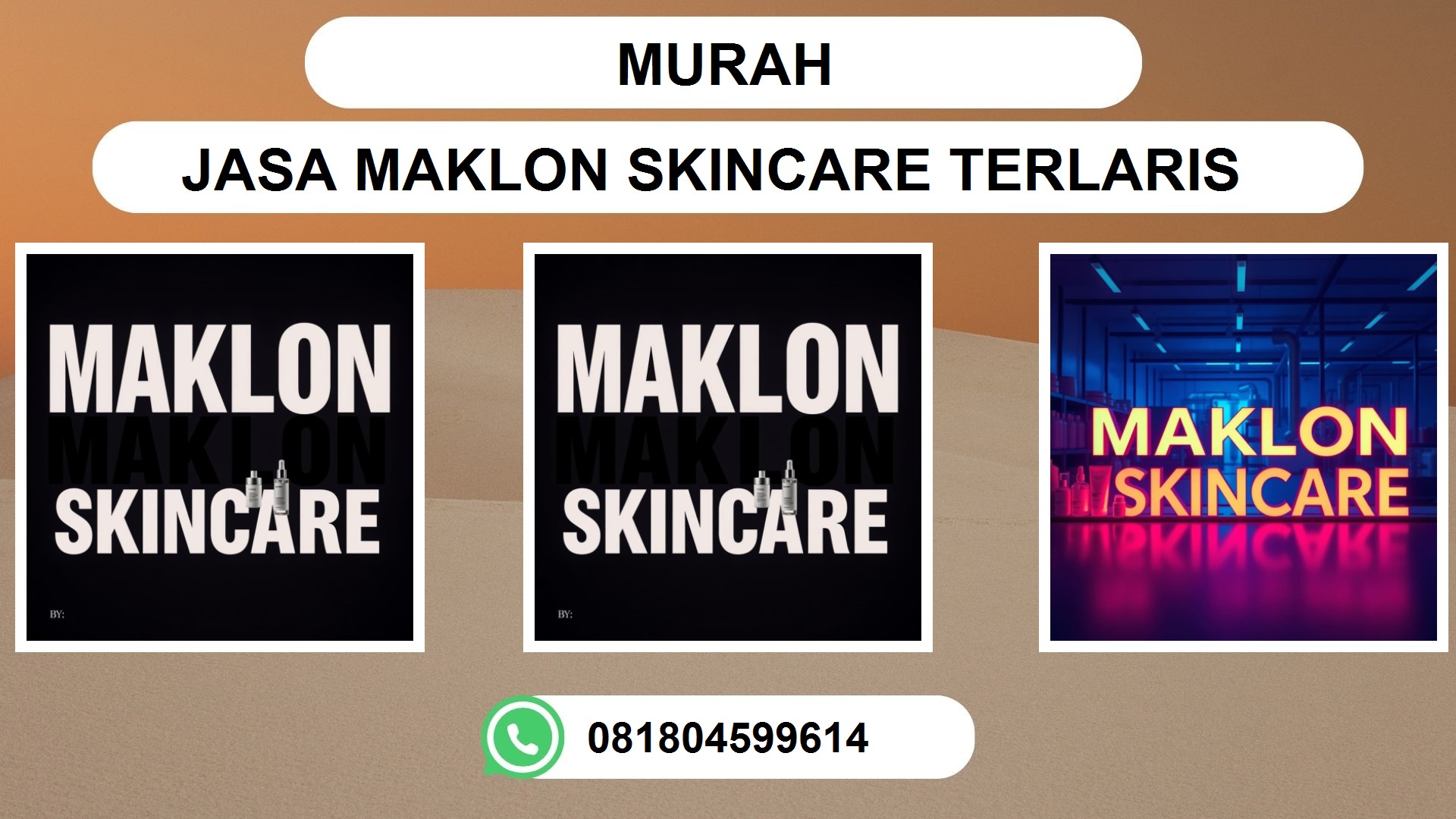 Jasa Maklon Skincare Terpercaya di Indonesia