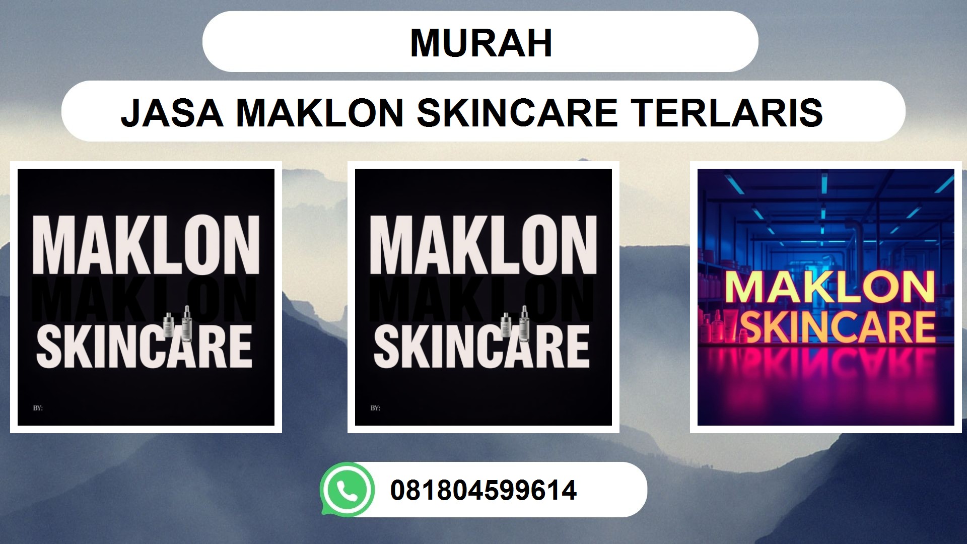 Jasa Maklon Skincare Terpercaya di Indonesia