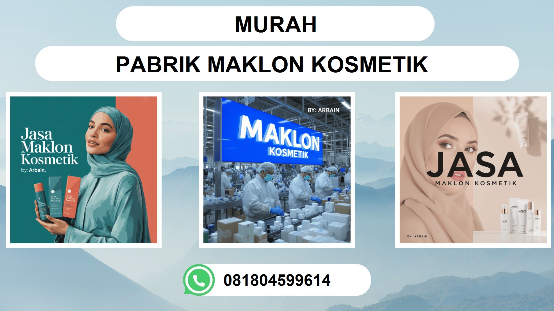 Jasa Maklon Kosmetik Murah - Solusi Terbaik untuk Bisnis Anda