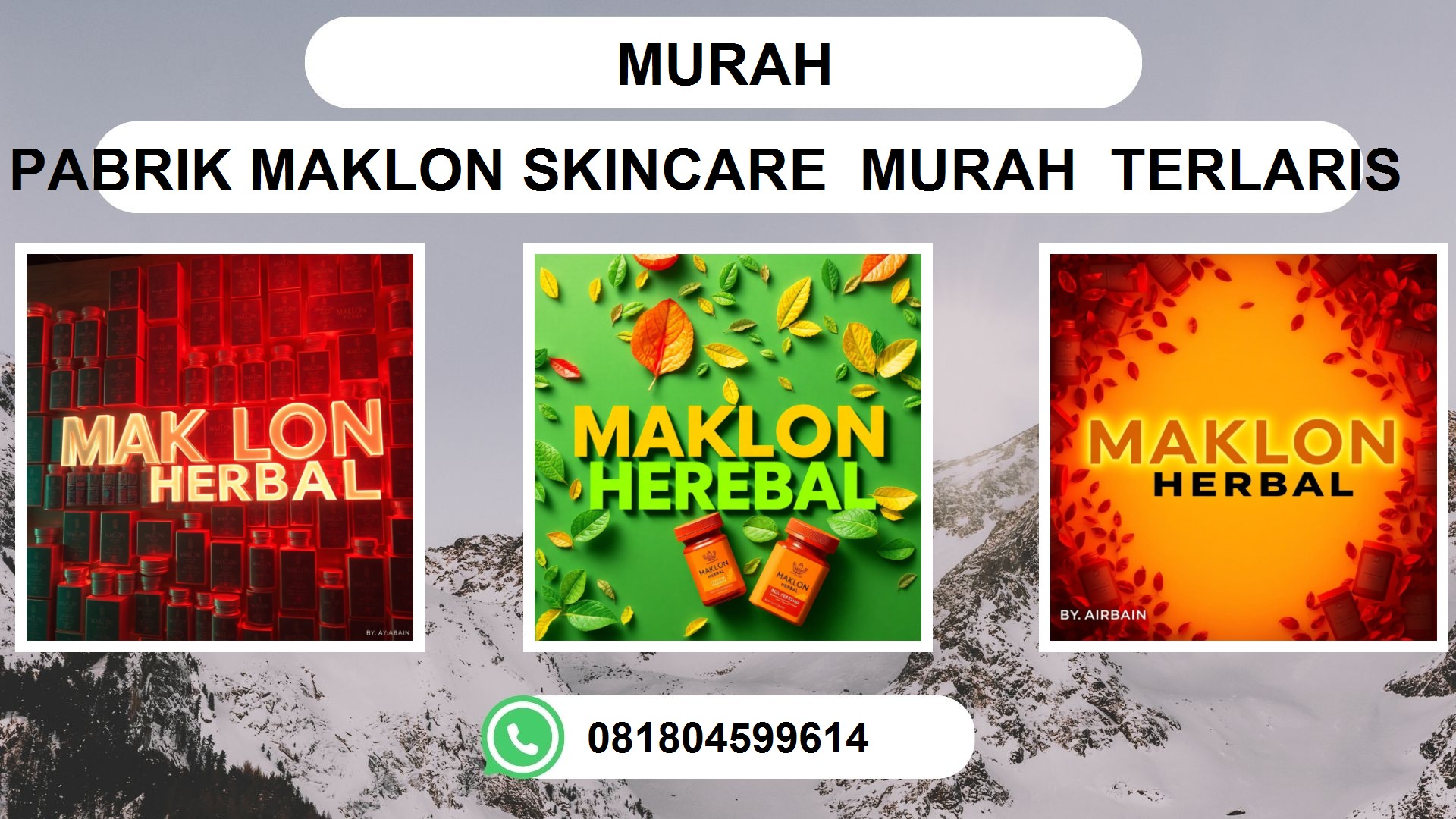 Jasa Maklon Obat Herbal Murah - PT ARBAIN JAYA INVESTAMA
