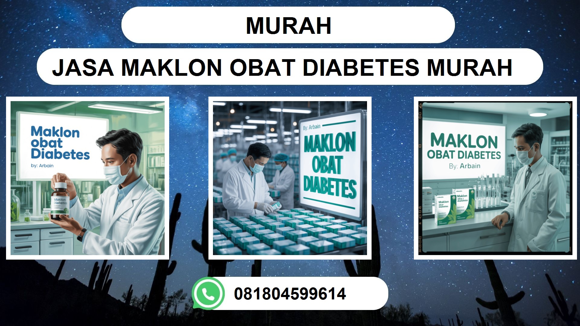 Jasa Maklon Obat Diabetes Terpercaya dan Berkualitas