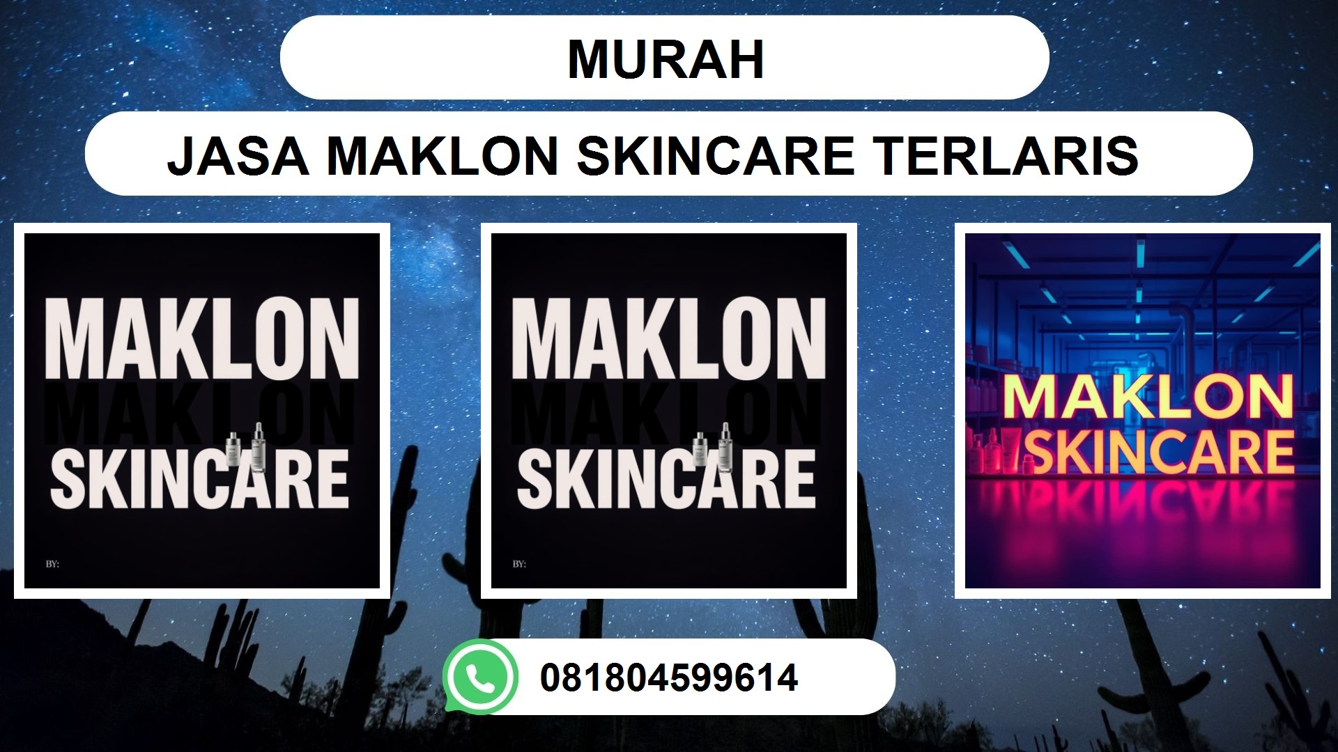 Pabrik Maklon Skincare Murah - Solusi Kecantikan Terpercaya