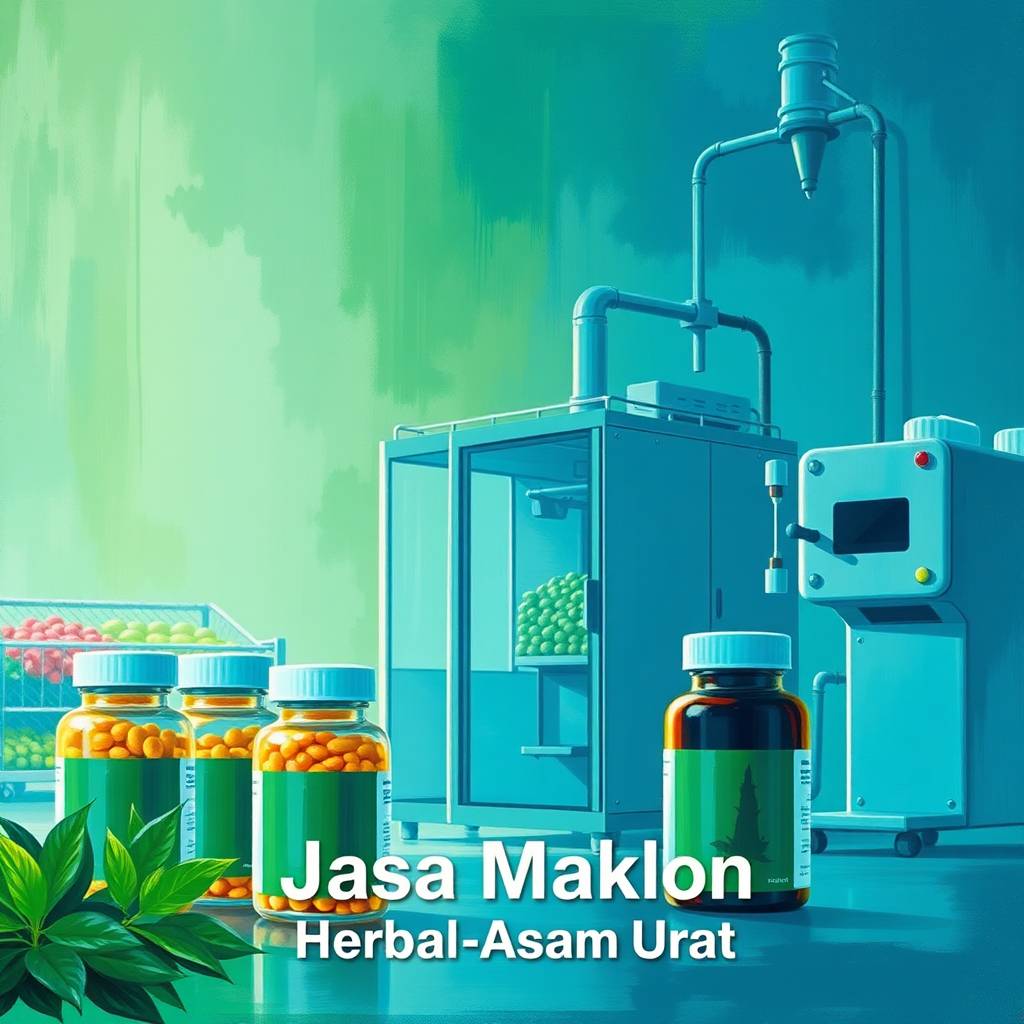 Maklon Obat Herbal Asam Urat dengan Sistem Manufaktur Higienis dan Terstandar