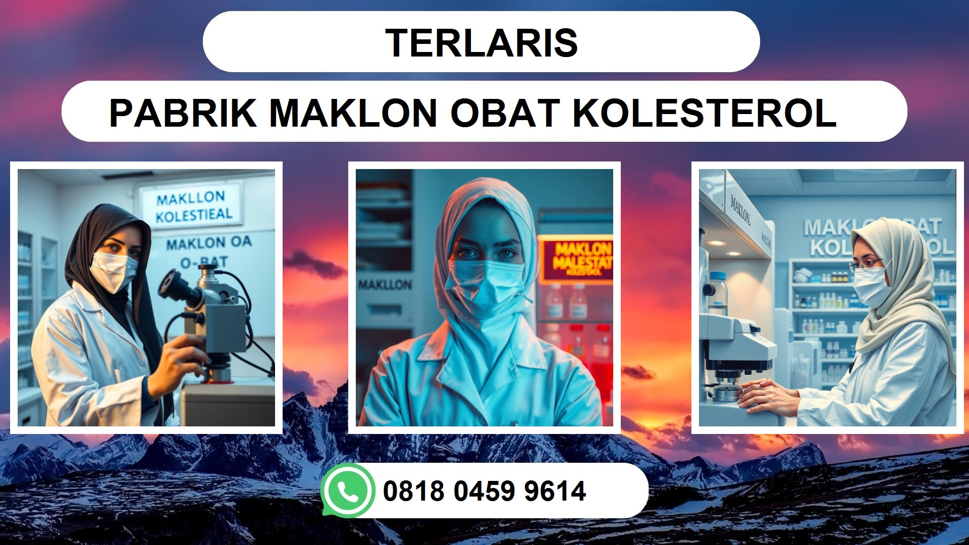 Pabrik Maklon Kolesterol Terpercaya di Tangerang, Bekasi, Bogor