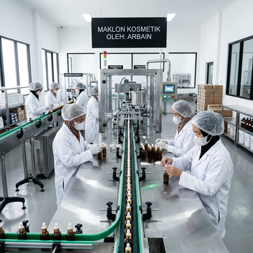 Pilih Pabrik Maklon Kosmetik yang Tepat untuk Brand Anda: PT. Arbain Jaya Investama