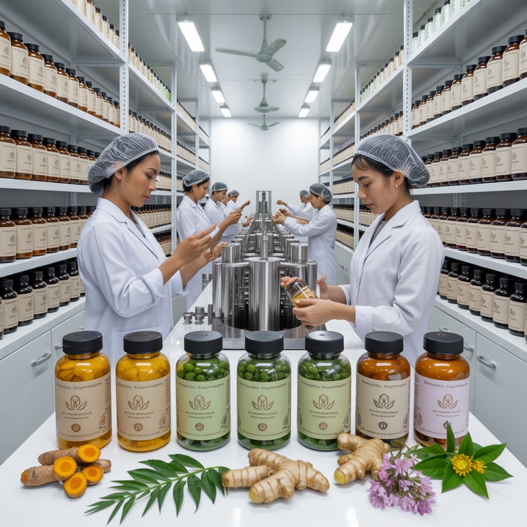 Jasa Maklon Kapsul Herbal Kewanitaan dengan Sistem Produksi Lengkap: Cara Pesan yang Aman dan Alur Order yang Transparan
